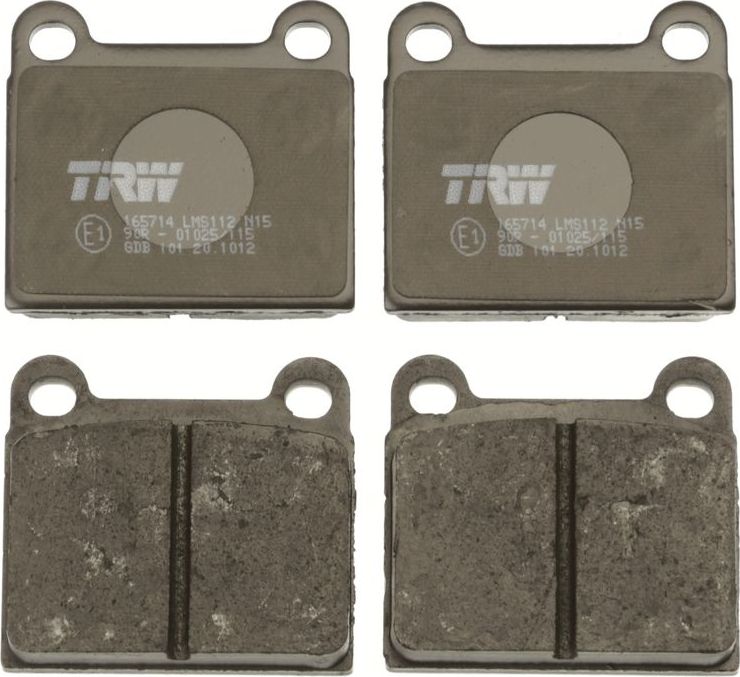 Тормозные колодки TRW COTEC передние для Opel Ascona A 1970-1975. Артикул GDB101