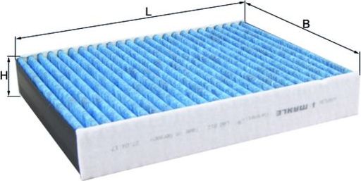 Салонный фильтр Mahle-Knecht CareMetix®. Артикул LAO 812