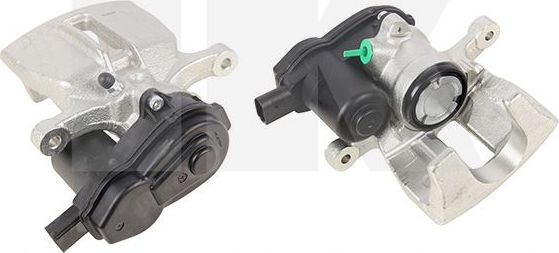 Тормозной суппорт (в сборе) NK задний левый для Audi Q5 I (8R) 2008-2017. Артикул 2147363