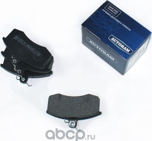 колодка AUTORAM для а/м 2108 передняя AR-1608L. Артикул AR1608L