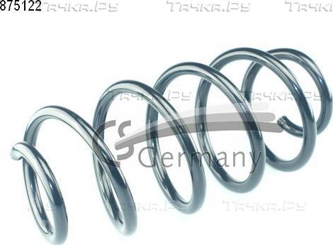 Пружина подвески CS-Germany передняя для Volkswagen Touran I 2003-2010. Артикул 14.875.122