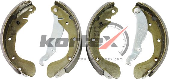 Колодки тормозные DAEWOO Nexia,Espero,Lanos,Nubira (88-) задние барабанные (4шт. (Kortex). Артикул KS021STD