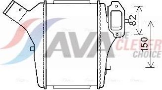 Интеркулер AVA. Артикул HD4286