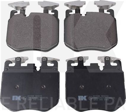 Тормозные колодки NK передние для Rolls-Royce Cullinan 2018-2026. Артикул 221586