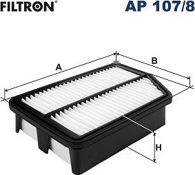 Воздушный фильтр Filtron. Артикул AP 107/8