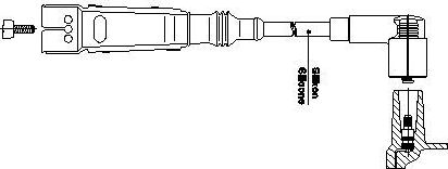Высоковольтные провода (провода зажигания) Bremi. Артикул 111A52
