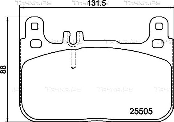 Тормозные колодки Hella Pagid. Артикул 8DB 355 021-941