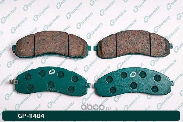 Колодки тормозные дисковые (G-Brake). Артикул GP11404