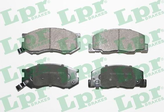 Тормозные колодки LPR. Артикул 05P1021