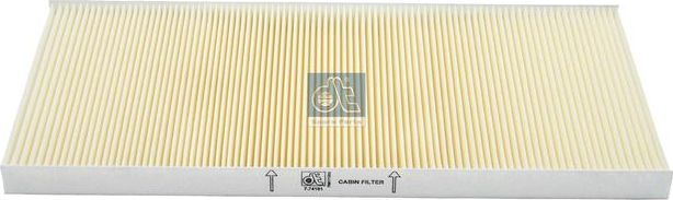 Салонный фильтр DT Spare Parts. Артикул 7.74101