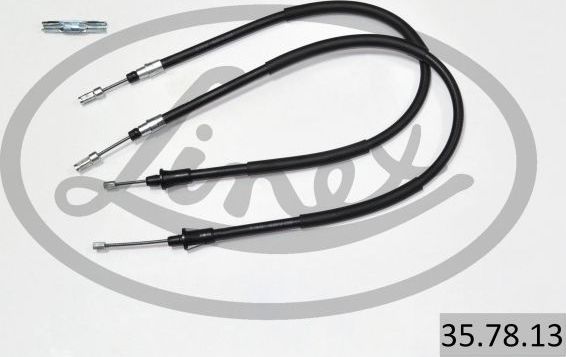 Трос ручника (тросик ручного тормоза) Linex. Артикул 35.78.13
