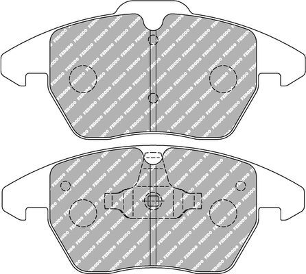 Тормозные колодки FERODO RACING DS3.12. Артикул FCP1641G