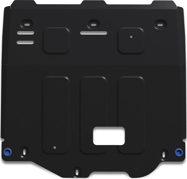 Защита Rival для картера и КПП Kia Cerato IV рестайлинг 2021-2026. Артикул 111.2864.1