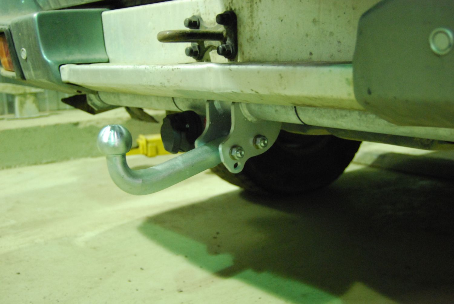 Фаркоп Galia оцинкованный для Nissan Patrol Y61 1997-2010. Артикул N011A