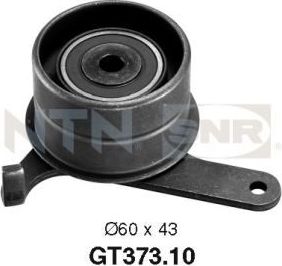 Натяжной ролик (натяжитель) ремня ГРМ NTN / SNR. Артикул GT373.10
