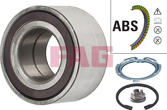 Ступичный подшипник (комплект) Fag. Артикул 713 6309 90