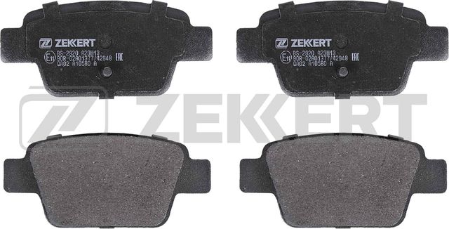 Тормозные колодки Zekkert задние для Fiat Multipla I 1999-2010. Артикул BS-2920