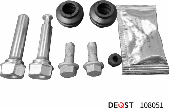 Комплект направляющих тормозного суппорта заднего направляющая (O 10 mm, Mobis/K (Deqst). Артикул 108051