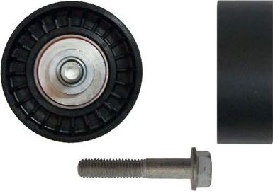 Направляющий (ведущий) ролик приводного поликлинового ремня Denckermann (полимерный материал). Артикул P310002