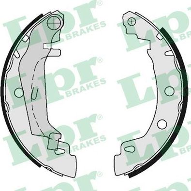 Тормозные колодки LPR задние для Renault Megane III 2008-2016. Артикул 08750