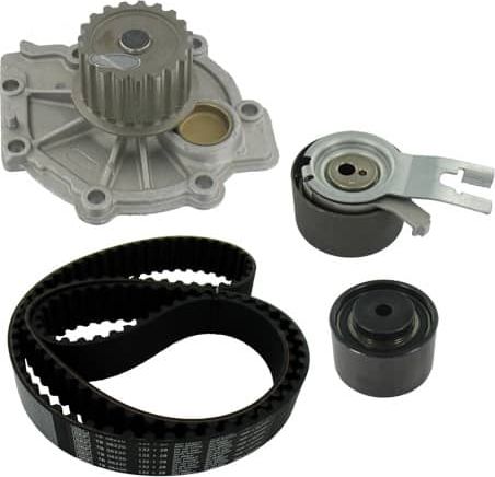 Помпа (водяной насос) с комплектом ремня ГРМ SKF. Артикул VKMC 06220