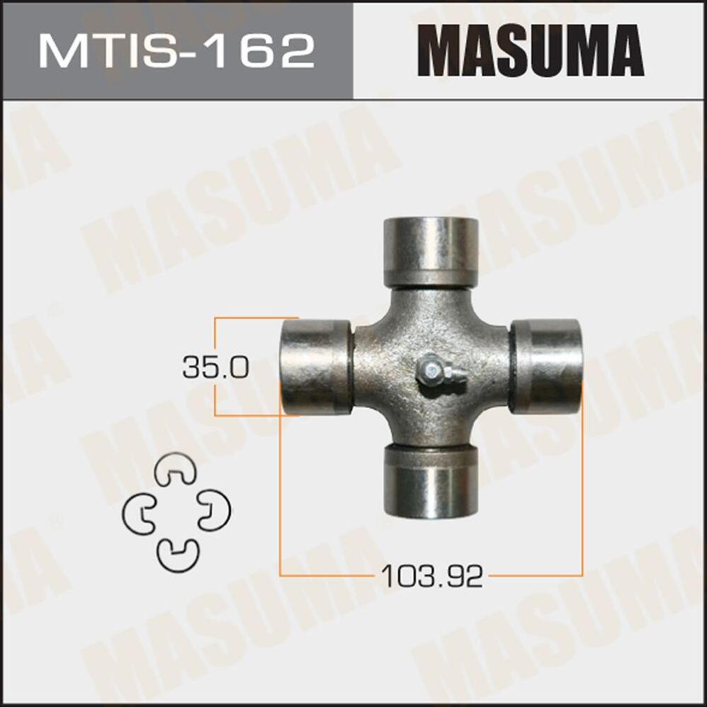 Крестовина карданного вала Masuma. Артикул MTIS-162