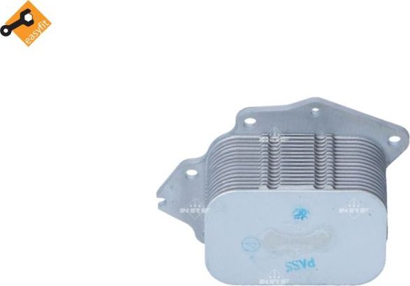 Радиатор масляный (маслоохладитель) для двигателя NRF EASY FIT для Mazda 2 II (DE) 2011-2015. Артикул 31333