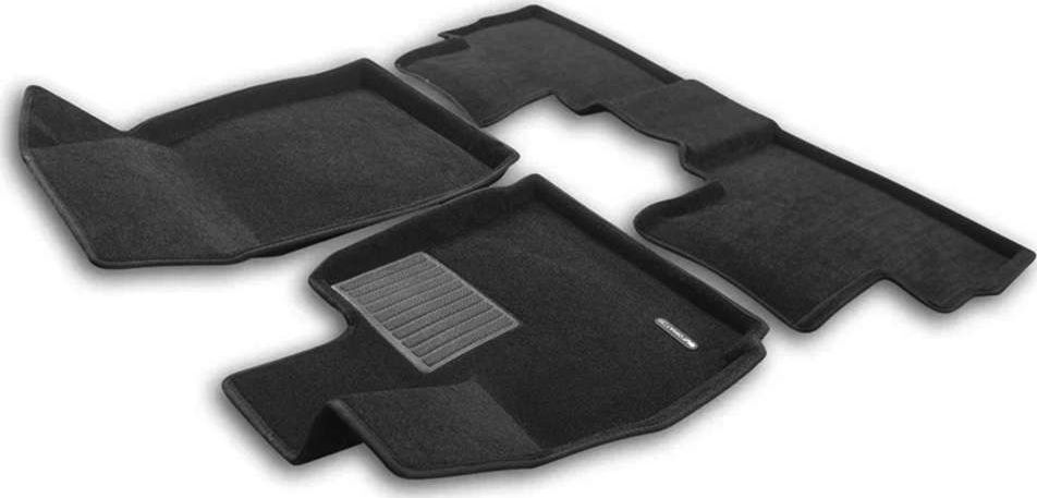 Коврики текстильные Euromat 3D Business для салона Chery Tiggo 9 2025-2026. Артикул EMC3D-001437