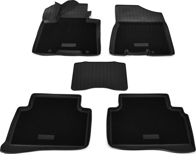 Коврики комбинированные 3D Норпласт для салона Hyundai Tucson III рестайлинг 2018-2026. Артикул NPA11-C31-730-CM