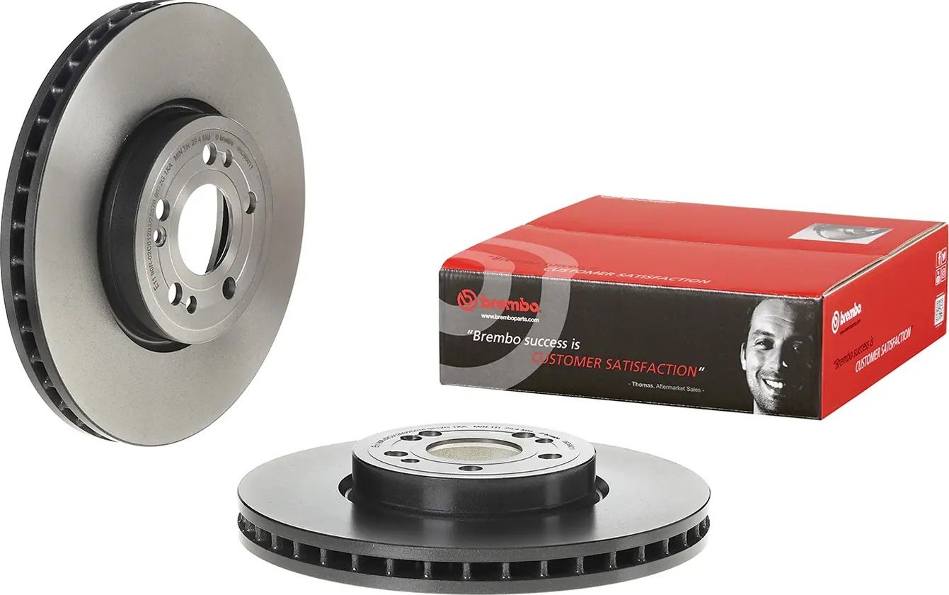 Тормозной диск Brembo PRIME LINE - UV Coated. Артикул 09.D980.11