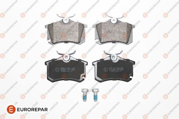 Тормозные колодки Eurorepar. Артикул 1617250080