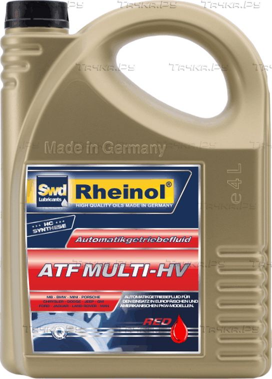 Транс. масло ATF MULTI - HV (4л) (Rheinol). Артикул 32846,470