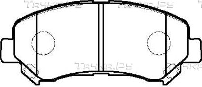 Тормозные колодки HSB. Артикул HP5255