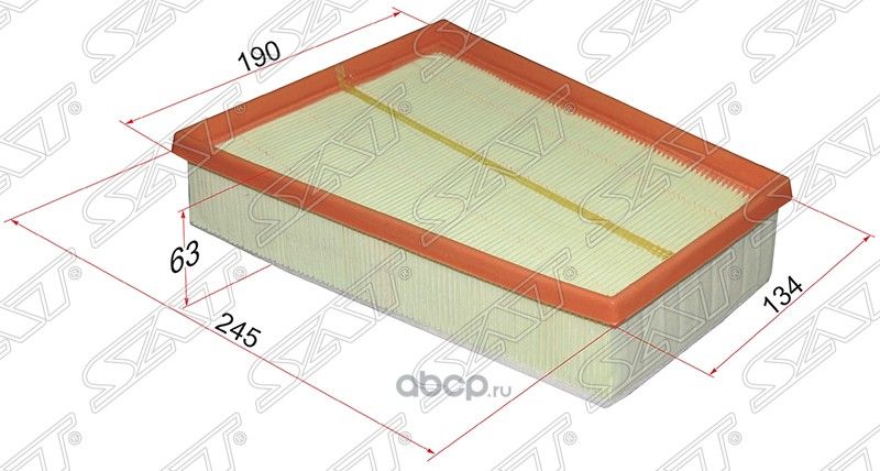 Фильтр воздушный RENAULT MEGANE III 08-FLUENCE 10 (SAT). Артикул ST8201092697