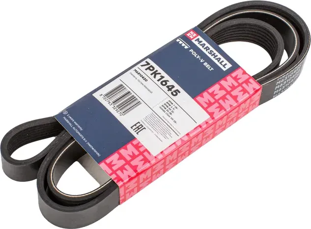 Ремень п/к 7PK1645 (Marshall). Артикул M6310420