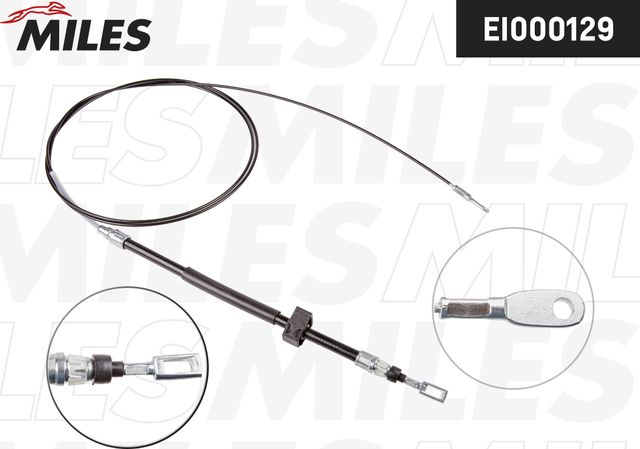 Трос ручника (тросик ручного тормоза) Miles. Артикул EI000129