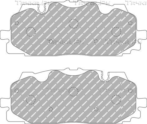 Тормозные колодки FERODO RACING DS2500 для Audi e-tron I 2018-2026. Артикул FCP4967H