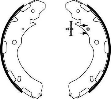 Тормозные колодки Bosch. Артикул 0 986 487 758