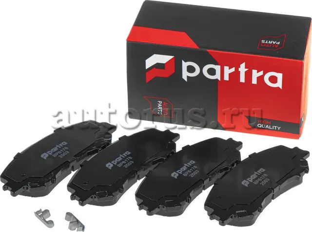 Колодки тормозные дисковые (Partra). Артикул BP6178