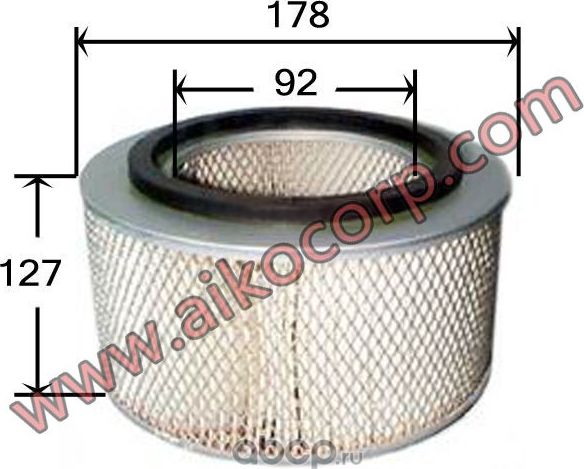 Фильтр воздушный (Aiko). Артикул A2502