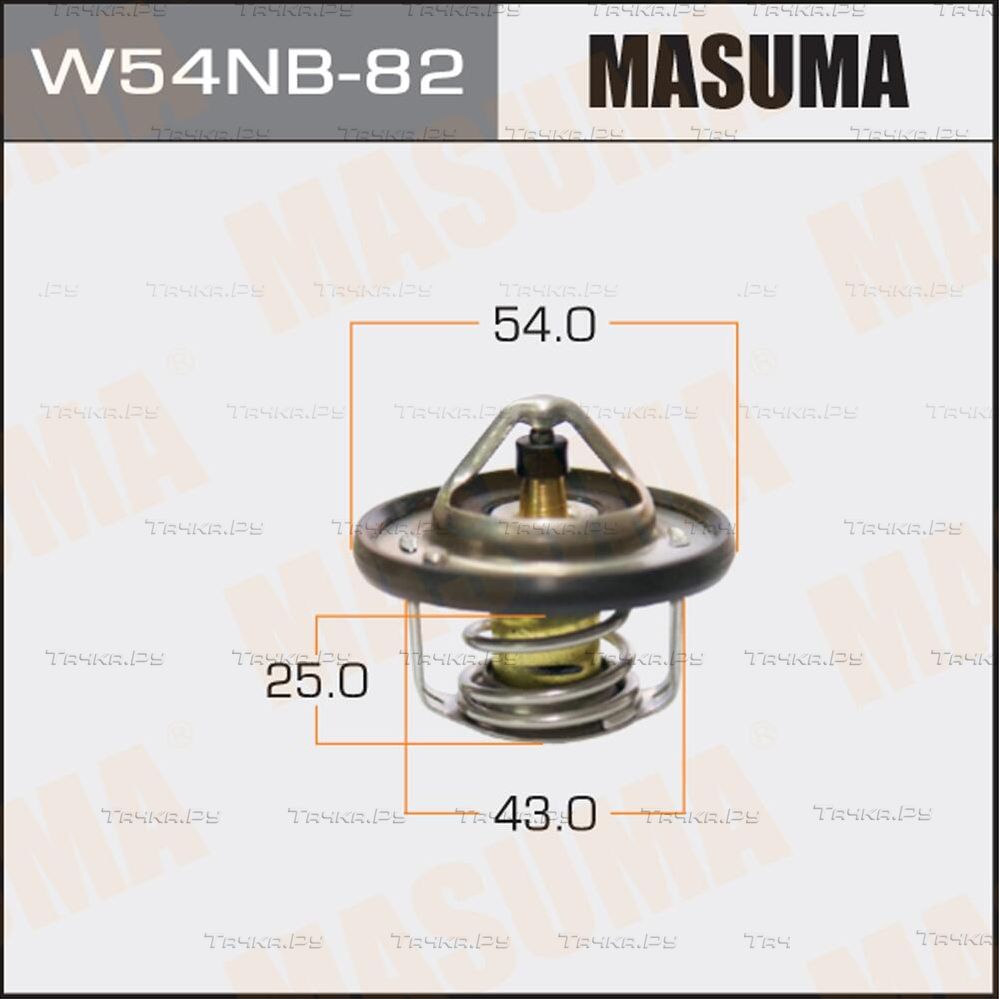 Термостат Masuma для Nissan Qashqai I 2007-2013. Артикул W54NB-82