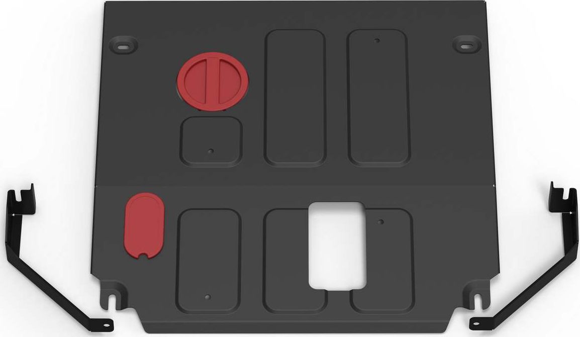 Защита АвтоБРОНЯ для картера BAIC U5 Plus 2023-2026. Артикул 111.03501.1