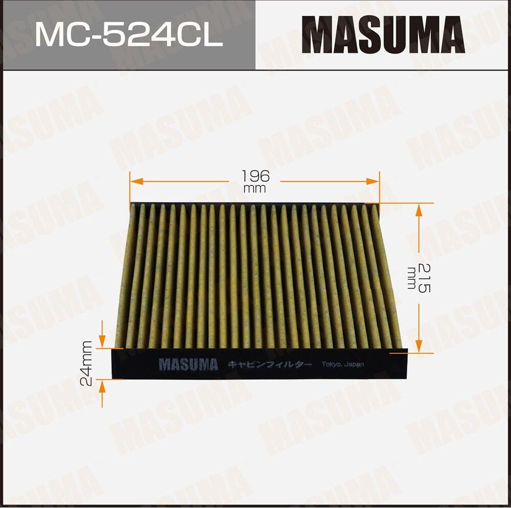 Салонный фильтр Masuma. Артикул MC-524CL