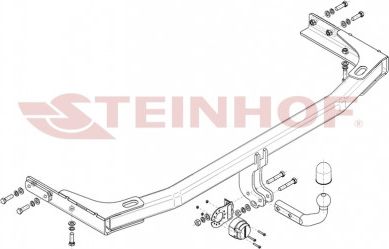 Фаркоп Steinhof для Chrysler Pacifica 2016-2026. Артикул C-217