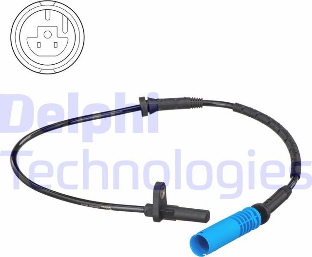 Датчик ABS Delphi передний для BMW X5 I (E53) 2001-2006. Артикул SS20545