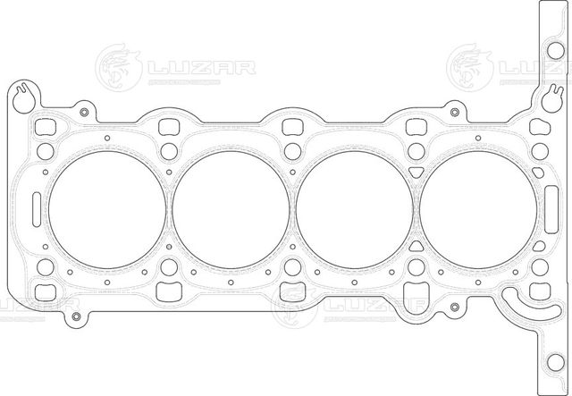 Прокладка ГБЦ Luzar. Артикул LES 10506