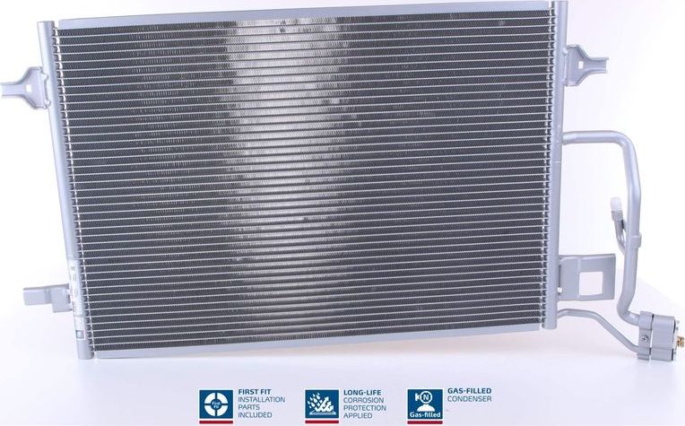 Радиатор кондиционера (конденсатор) Nissens (алюминий). Артикул 94592