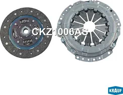 Сцепление комплект без подшипника Krauf. Артикул CKZ1006AS