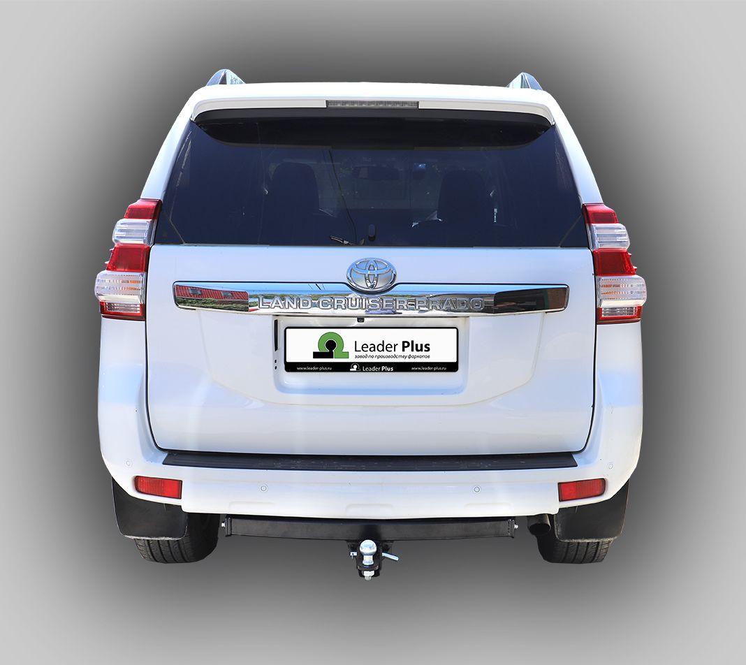 Фаркоп Лидер-Плюс для Toyota Land Cruiser Prado 150 2009-2026 (Съемный под квадрат 50х50). Артикул T113-E