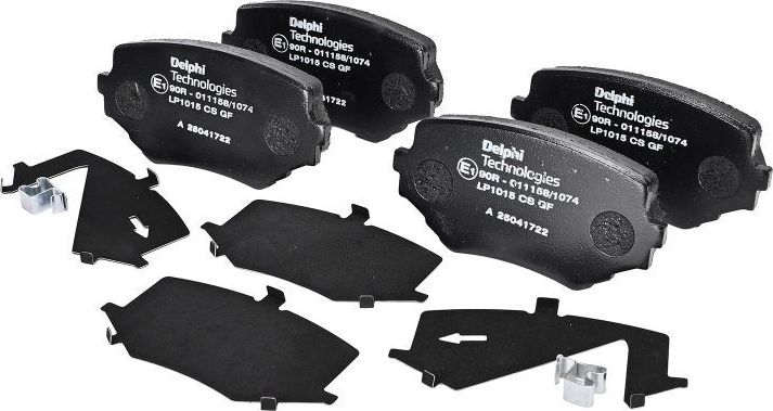 Тормозные колодки Delphi (Low-Metallic). Артикул LP1015